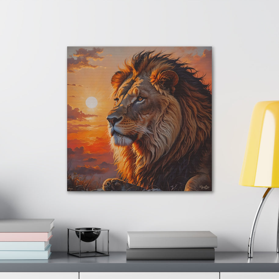 Canvas Wall Art Lion