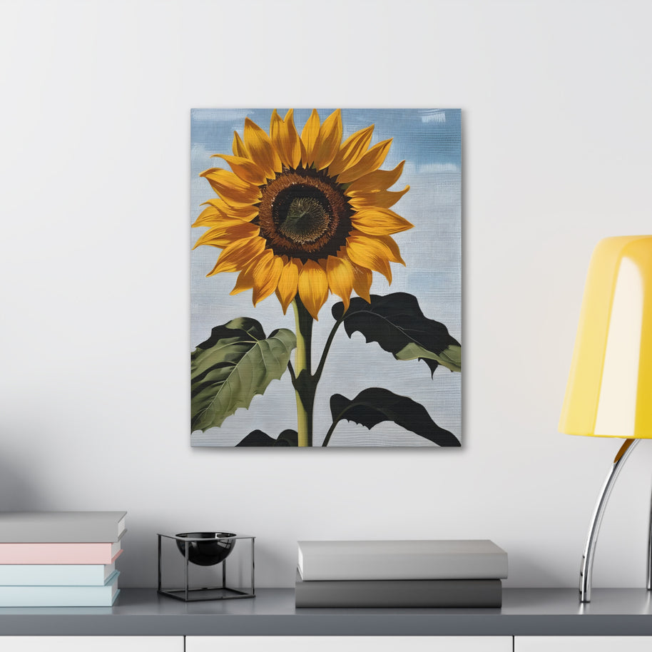 Sunflower Wall Art Canvas