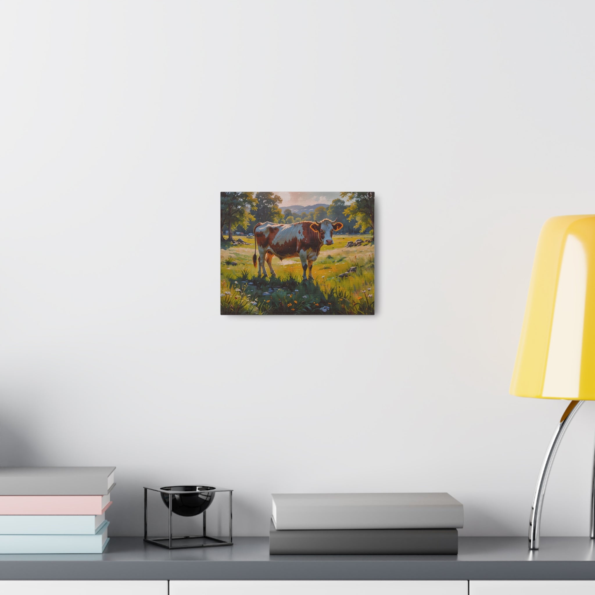 Cow Canvas Wall Art