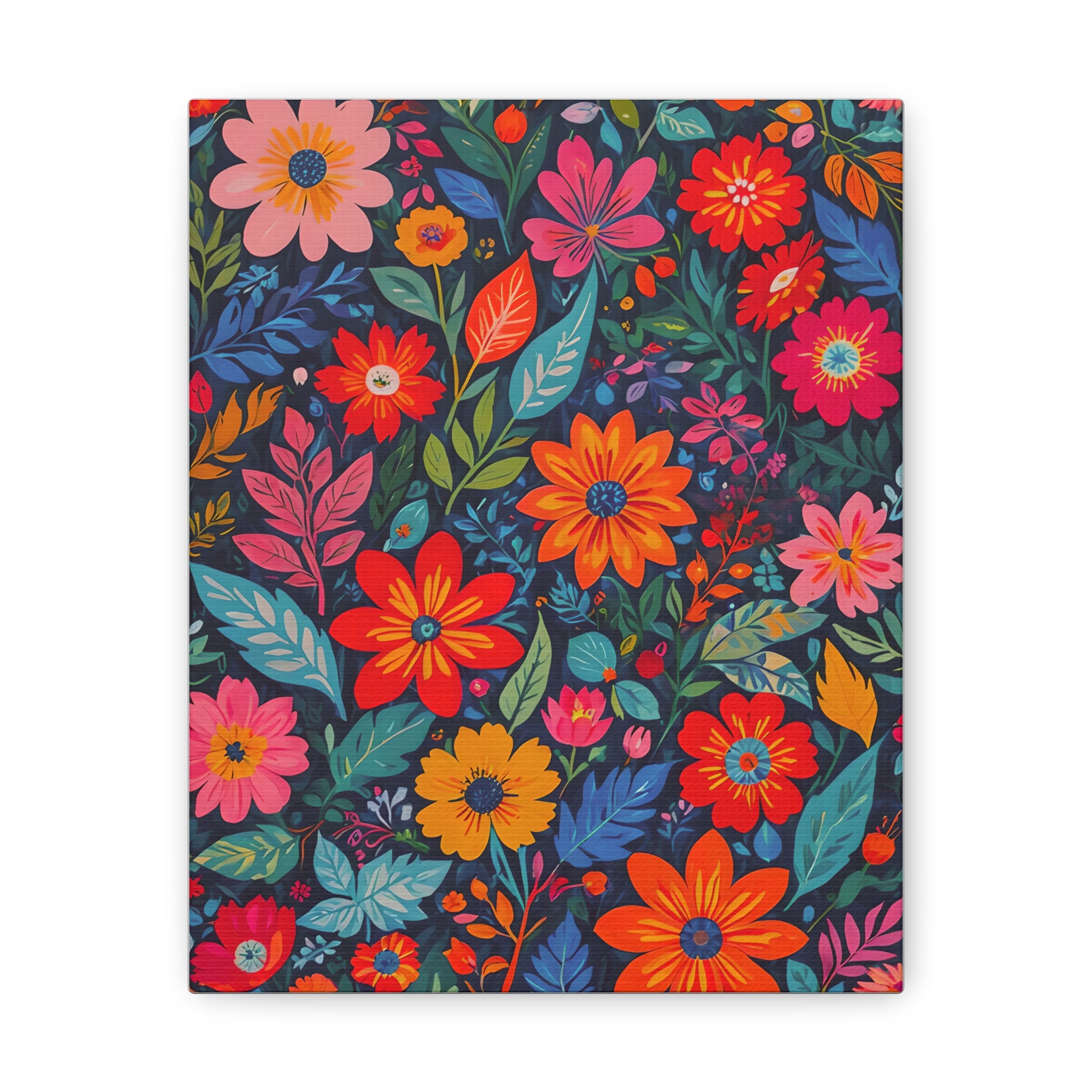 Floral Wall Art Canvas