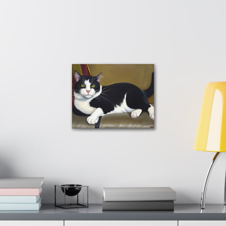 Canvas Wall Art Cat