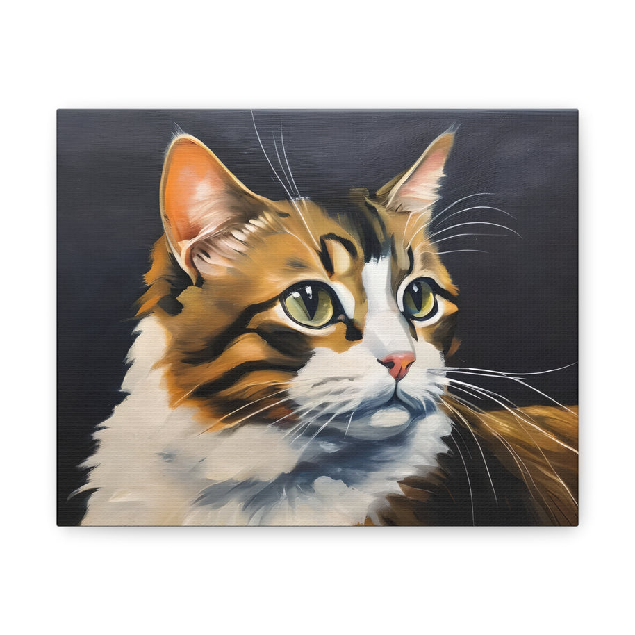 Cat Canvas Wall Art