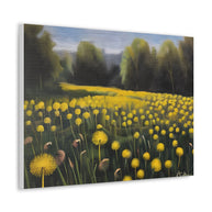 Dandelion Canvas Wall Art