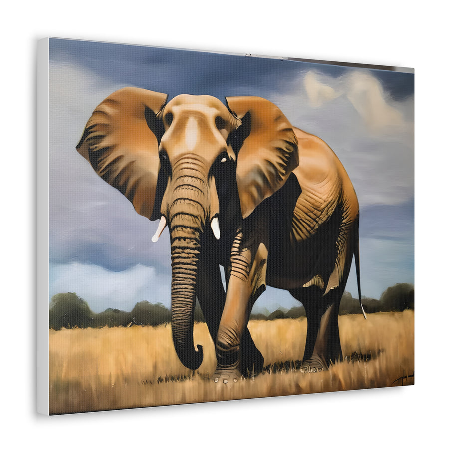 Elephant Wall Art Canvas