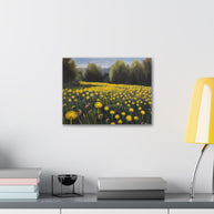 Dandelion Canvas Wall Art