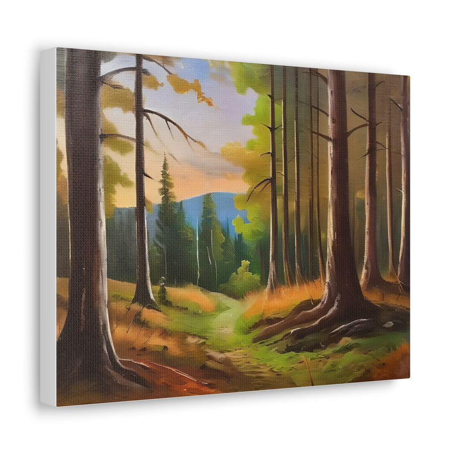 Canvas Wall Art with Trees