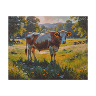 Cow Canvas Wall Art