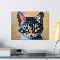 Cat Wall Art Canvas