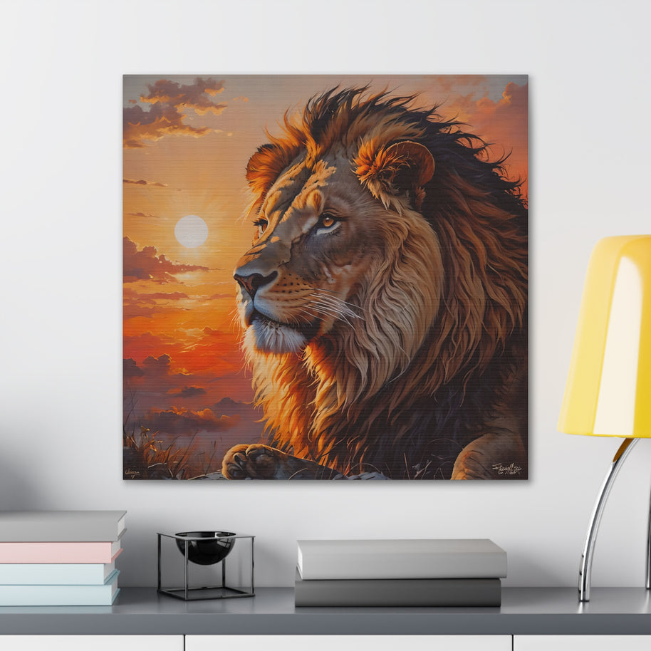 Canvas Wall Art Lion