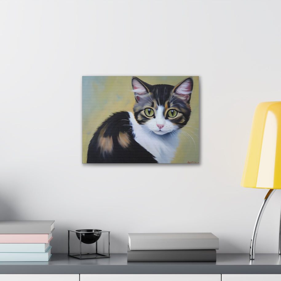 Canvas Cat Wall Art