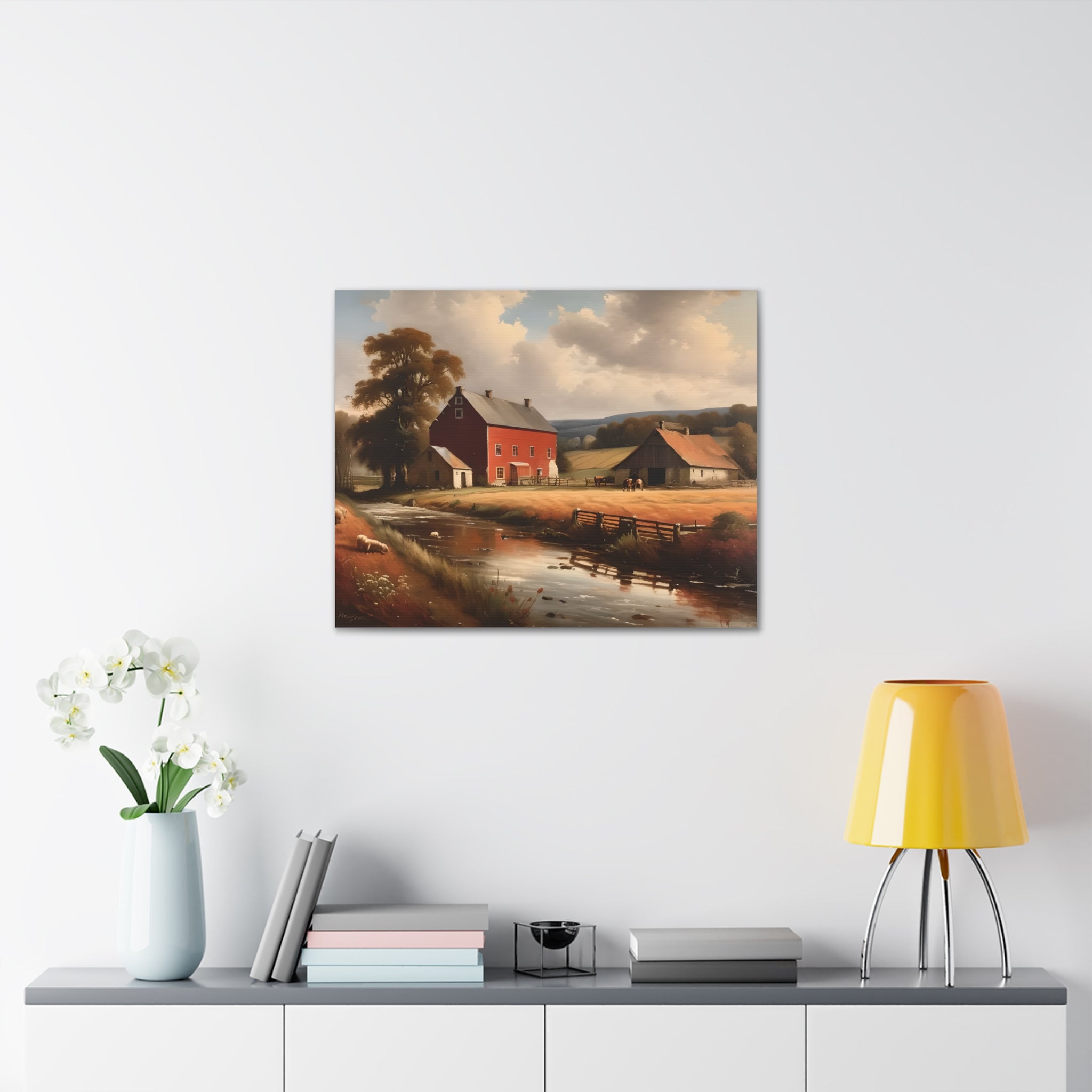 Farm Canvas Wall Art