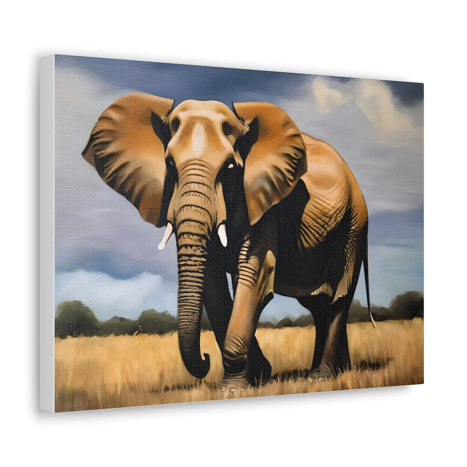 Elephant Wall Art Canvas