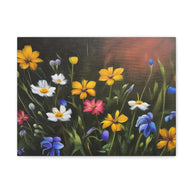 Wall Art Canvas Flowers