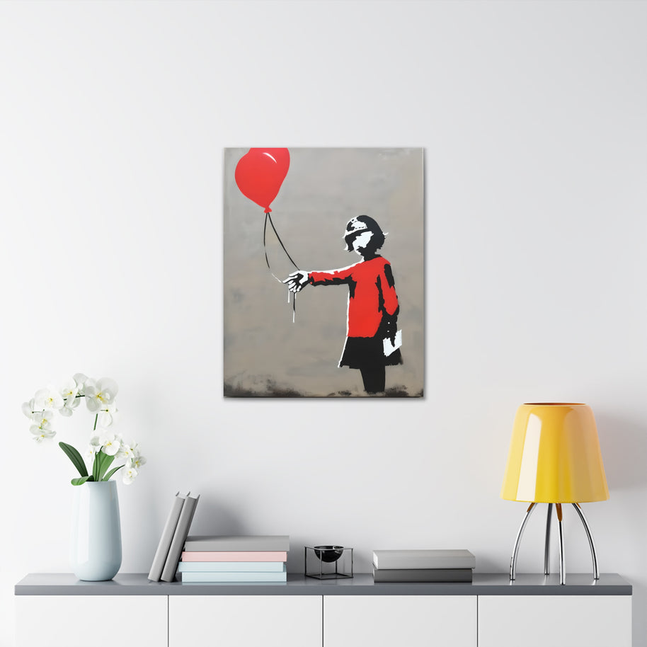 Banksy Canvas Wall Art
