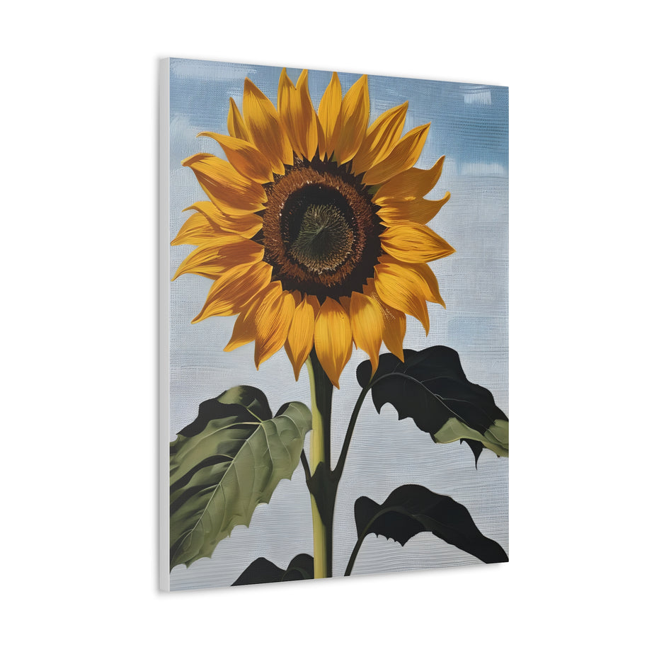 Sunflower Wall Art Canvas