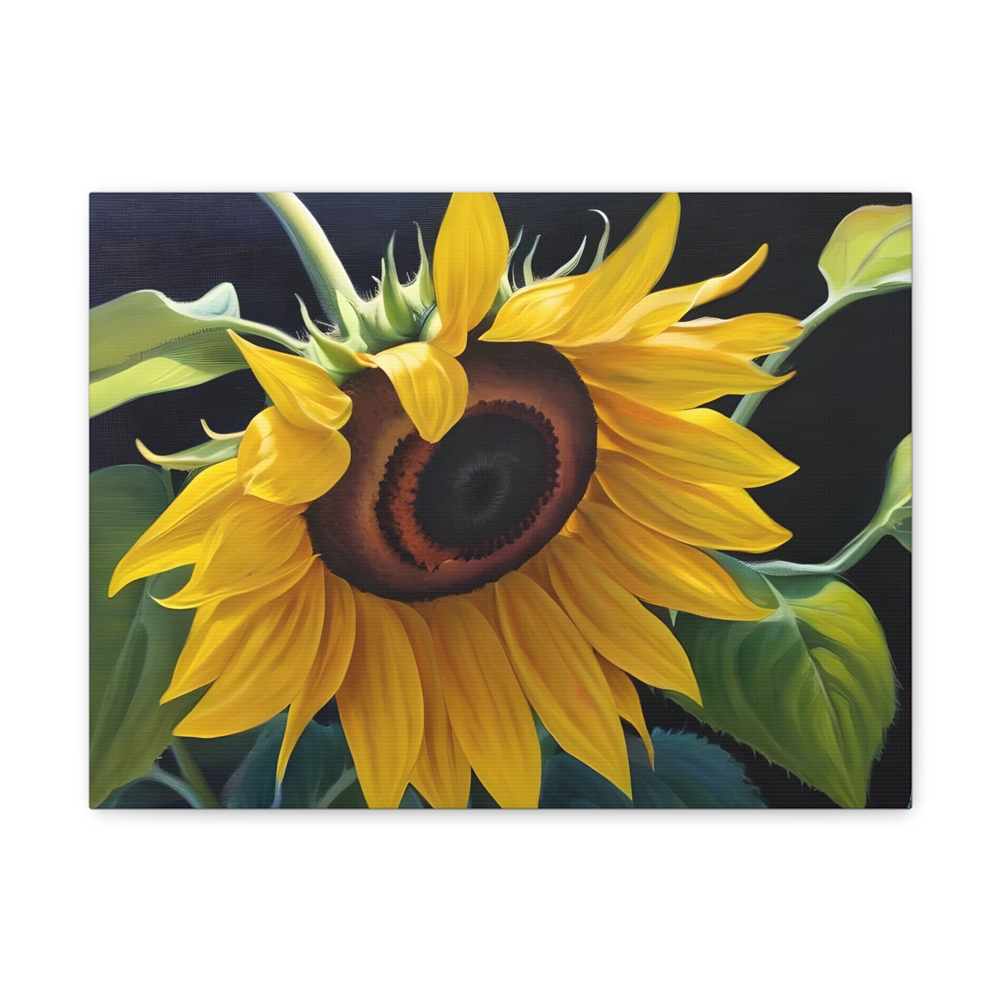 Canvas Sunflower Wall Art