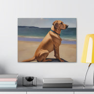 Dog Canvas Wall Art