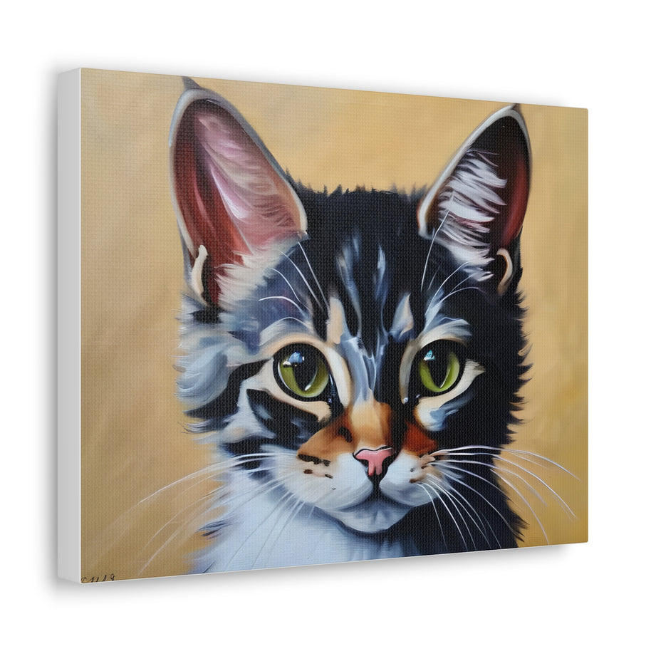 Cat Wall Art Canvas