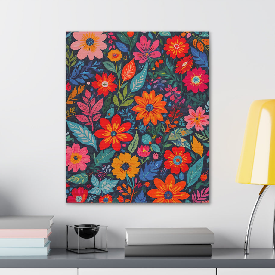 Floral Wall Art Canvas