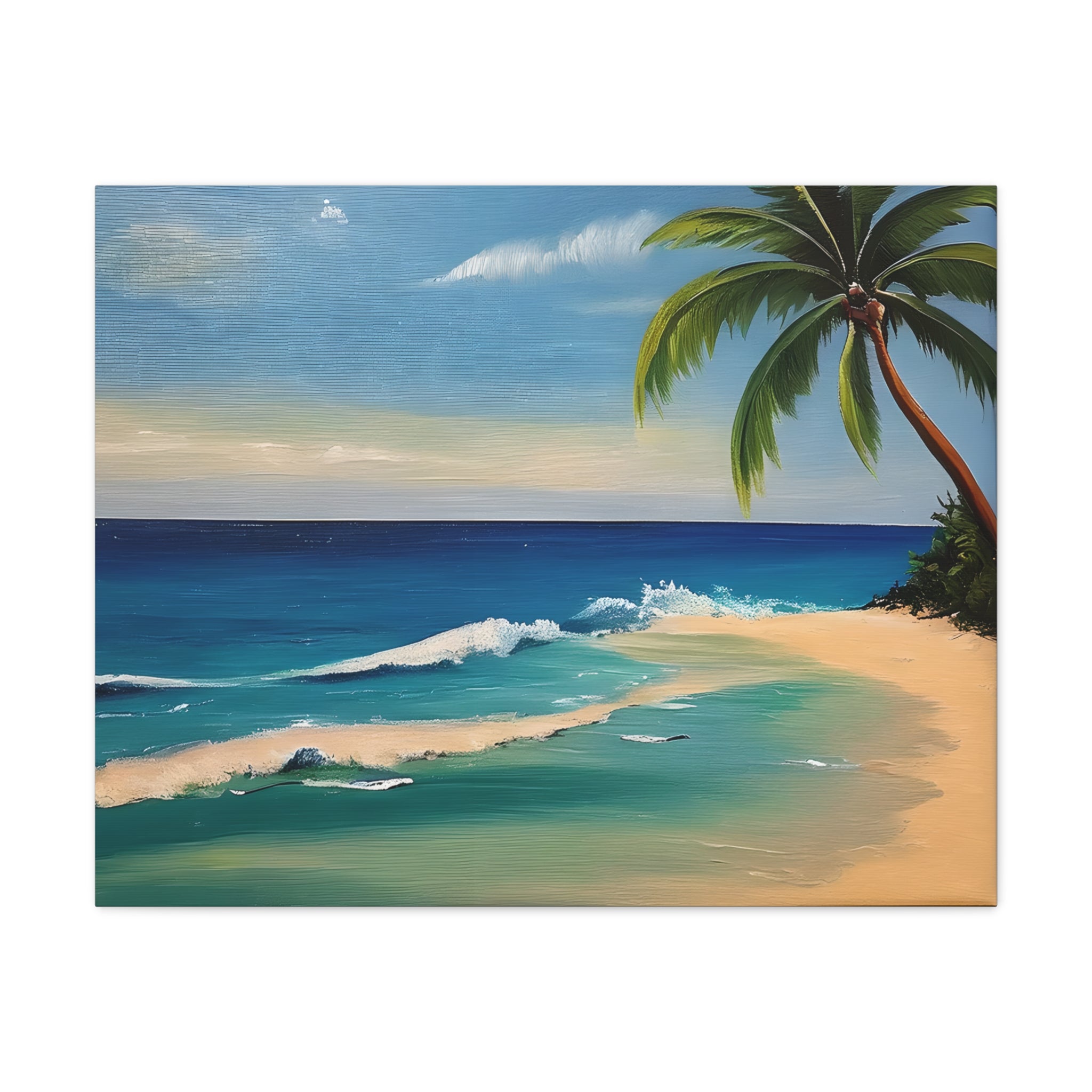 Large Beach Canvas Wall Art