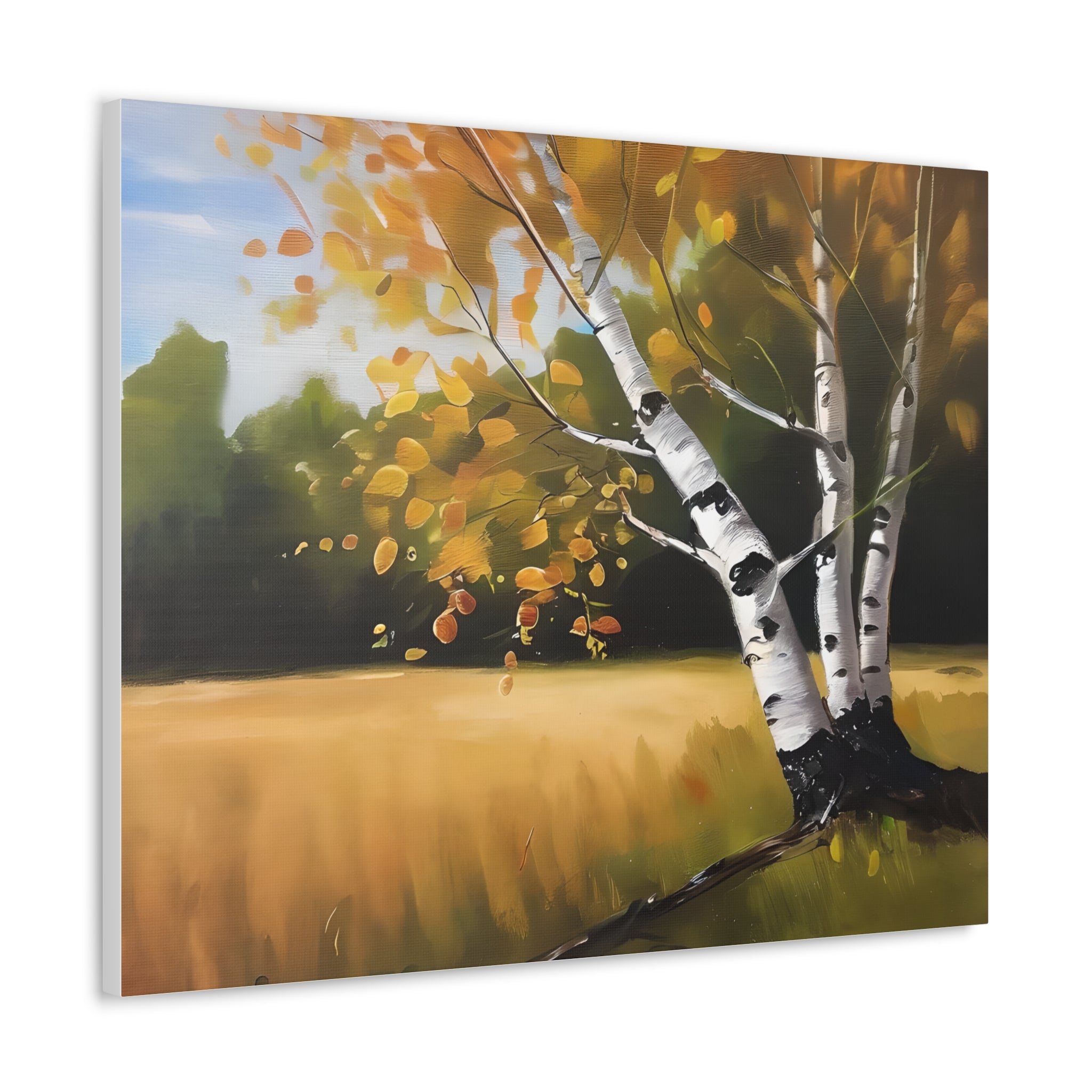 Birch Tree Canvas Wall Art