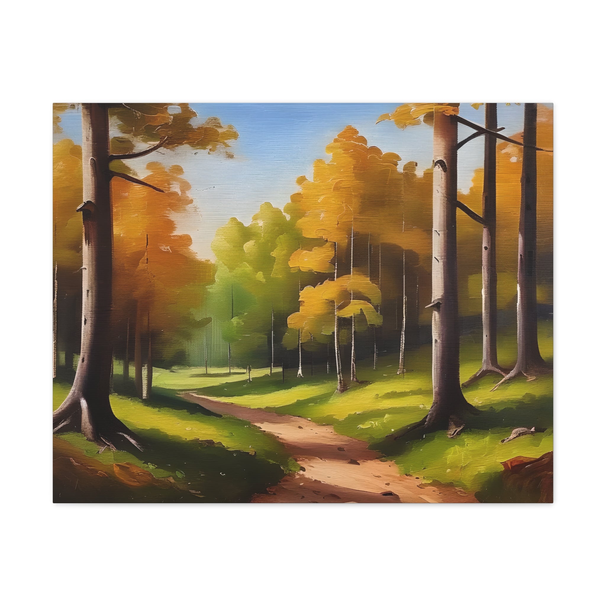 Canvas Forest Wall Art