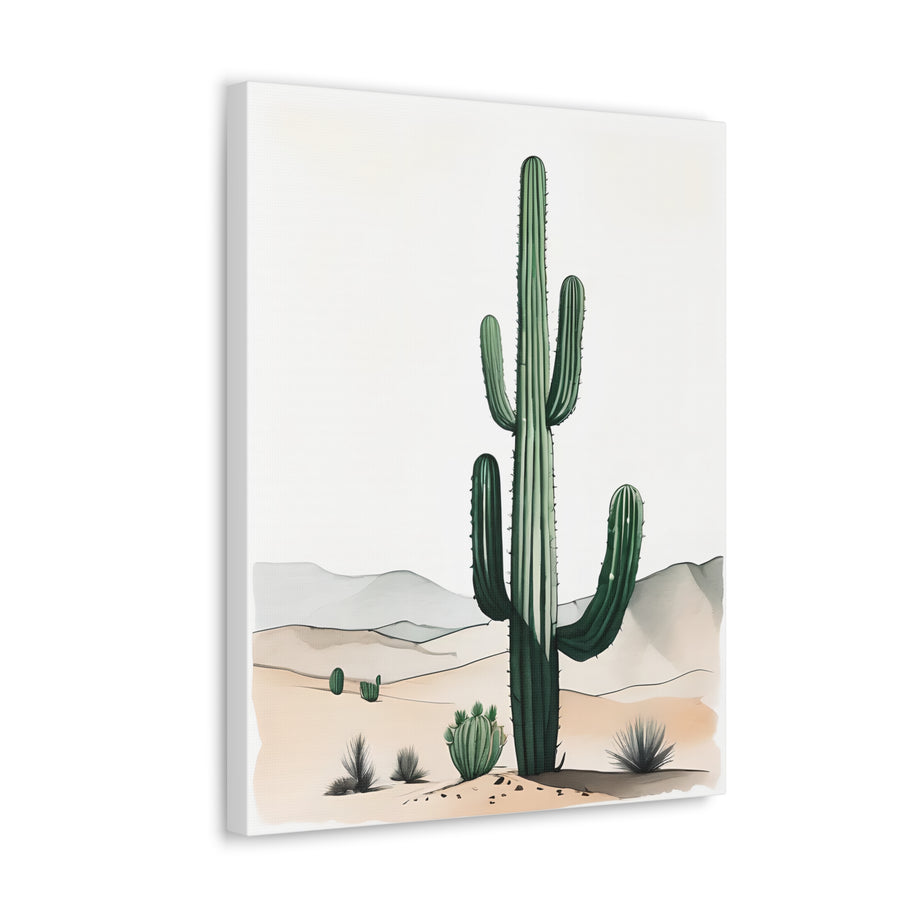 Cactus Canvas Wall Art