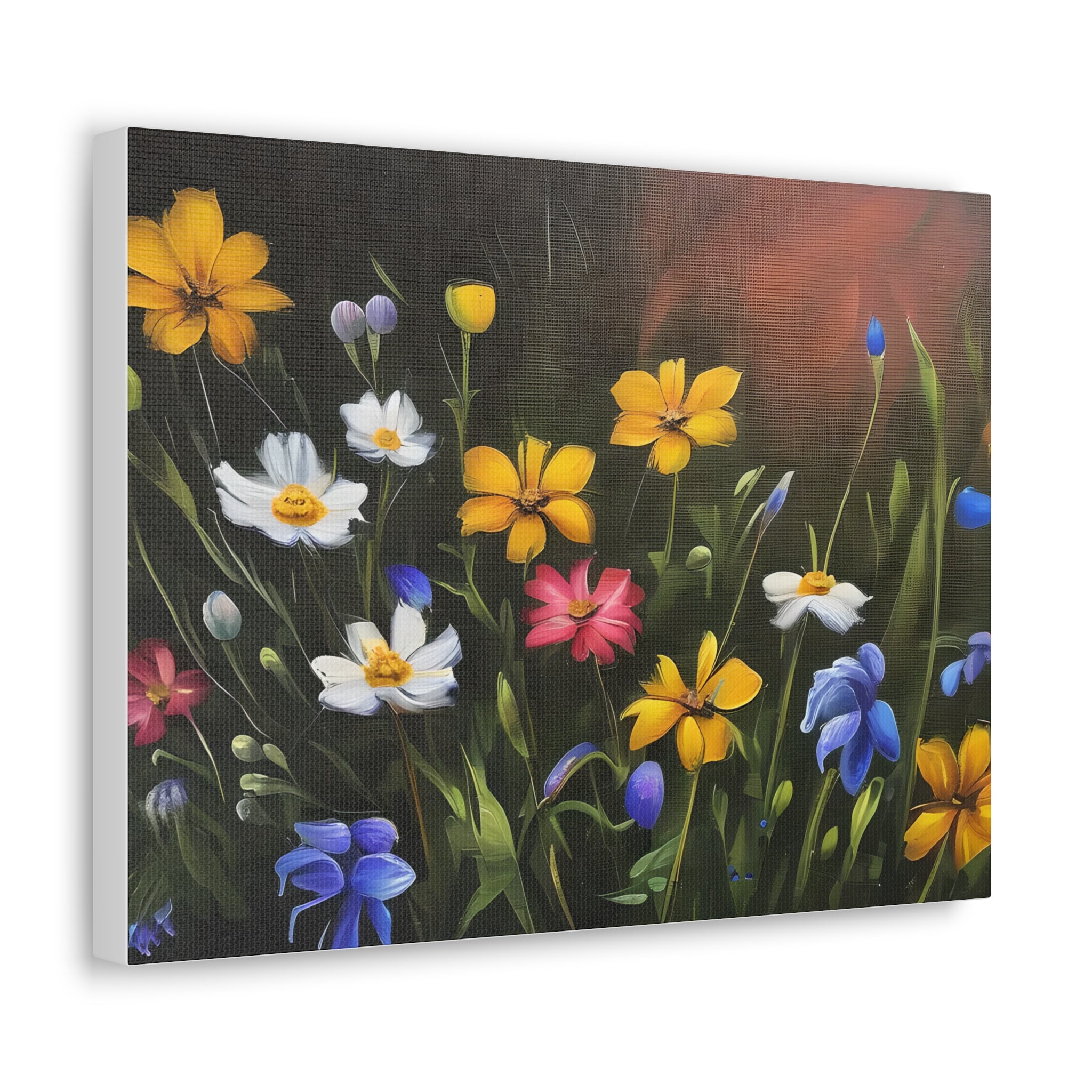 Wall Art Canvas Flowers