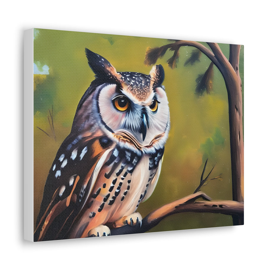 Owl Canvas Wall Art