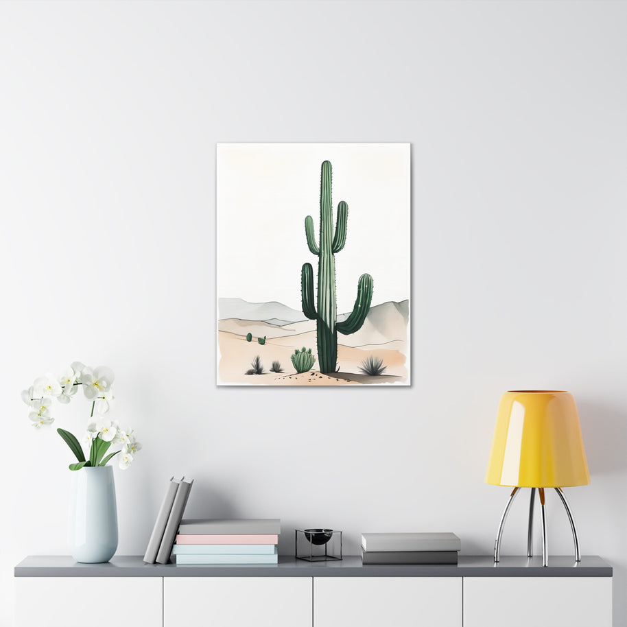 Cactus Canvas Wall Art