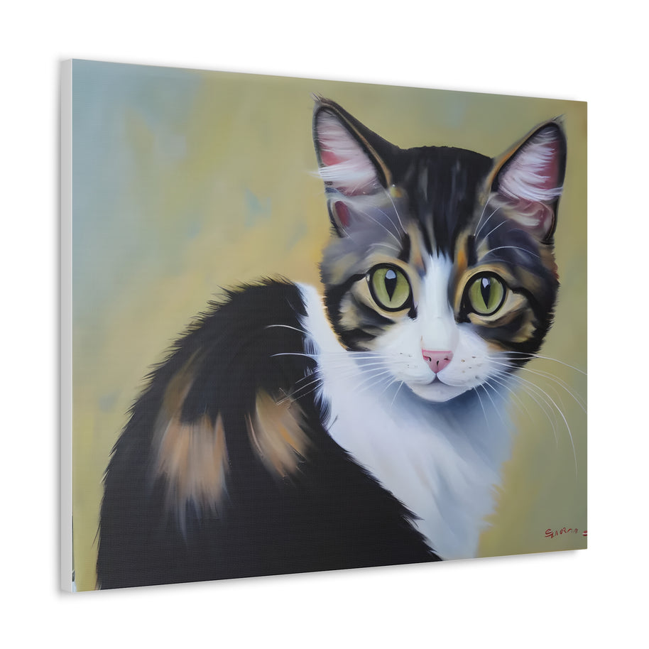 Canvas Cat Wall Art