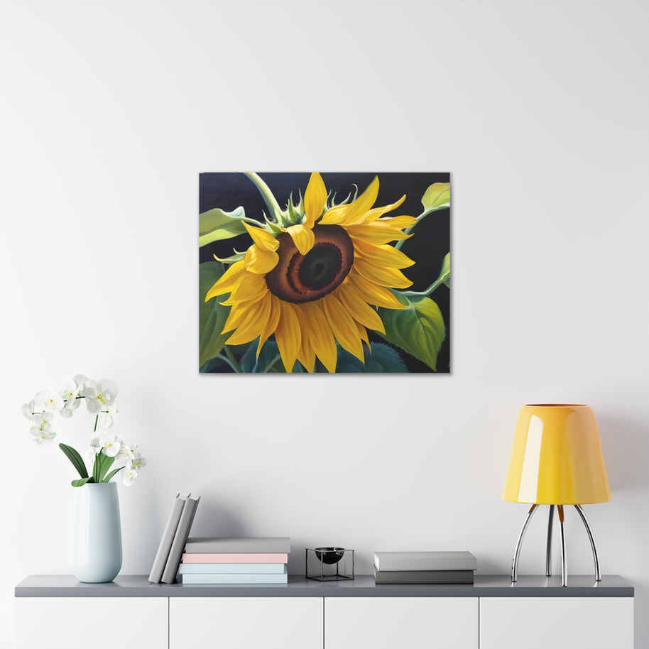 Canvas Sunflower Wall Art