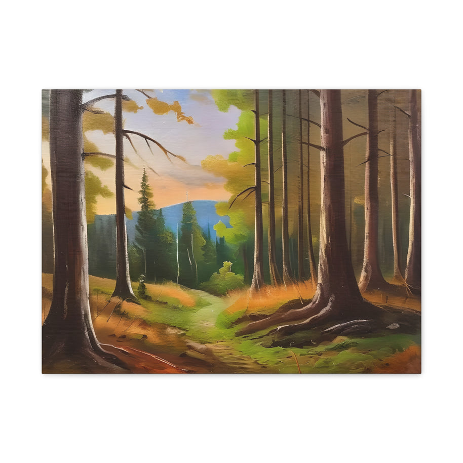 Canvas Wall Art with Trees