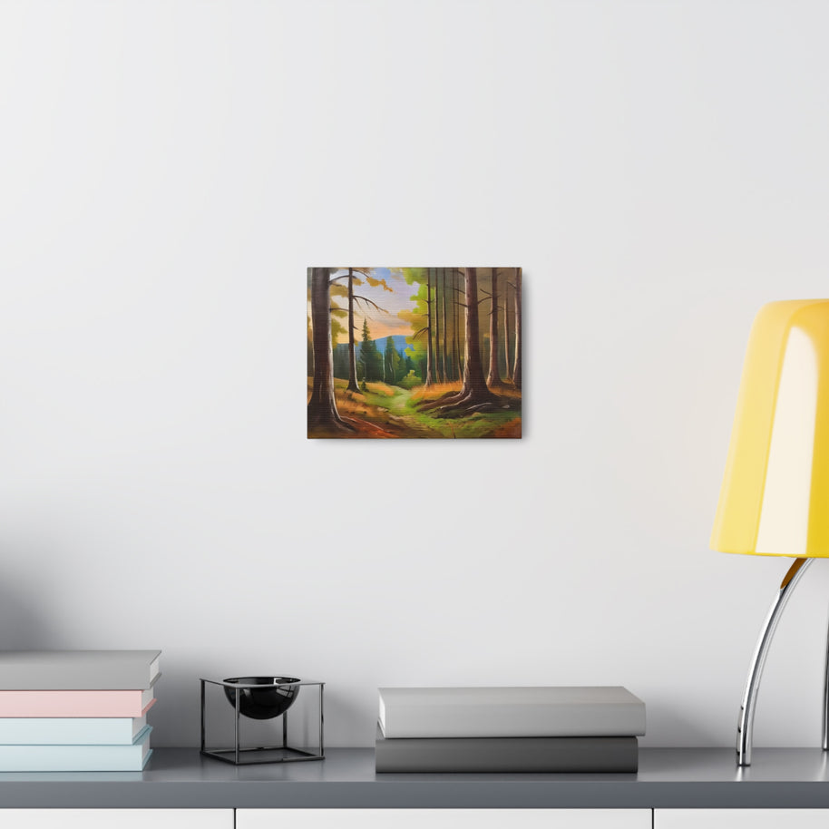 Canvas Wall Art with Trees