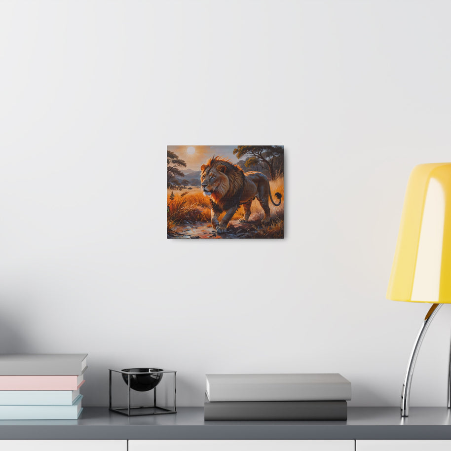 Lion Canvas Wall Art