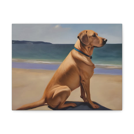 Dog Canvas Wall Art