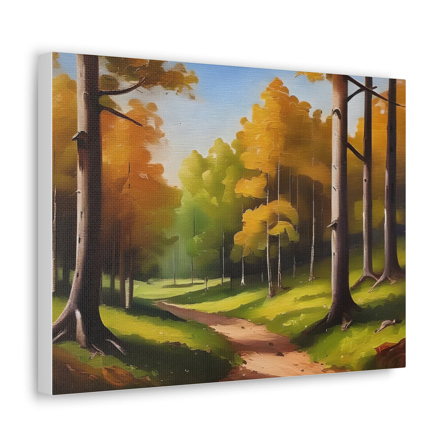 Canvas Forest Wall Art