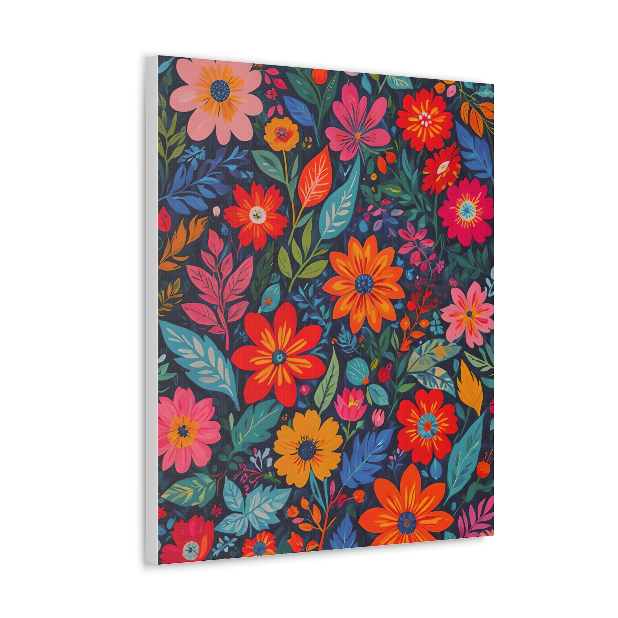 Floral Wall Art Canvas