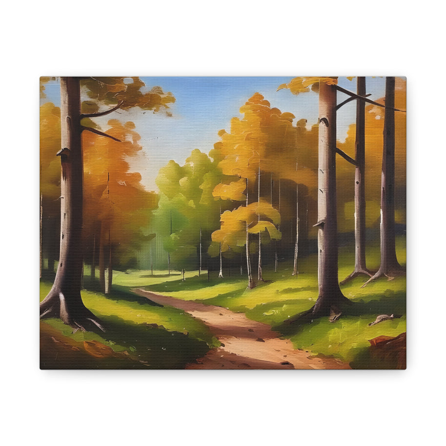 Canvas Forest Wall Art