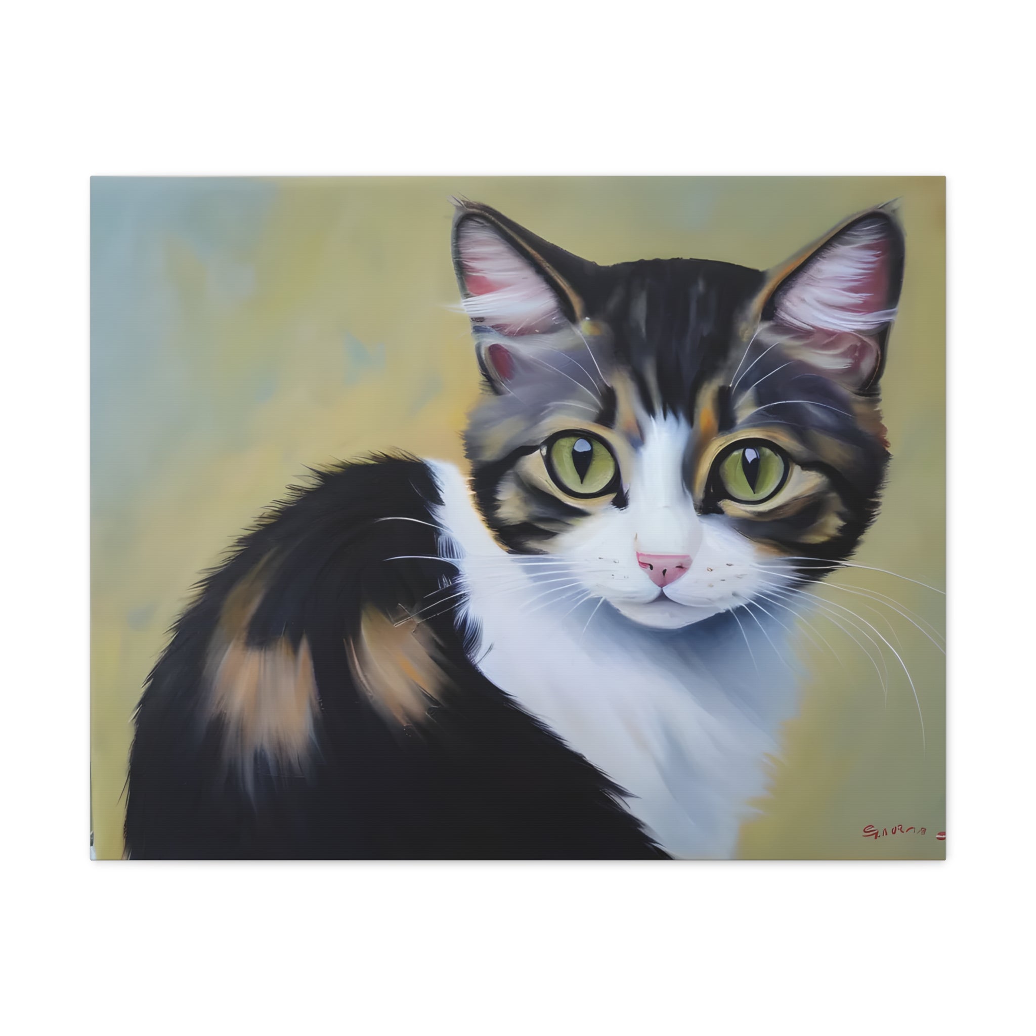 Canvas Cat Wall Art