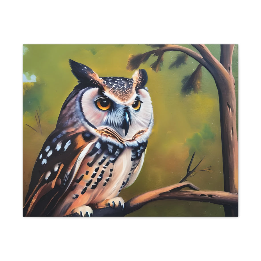 Owl Canvas Wall Art