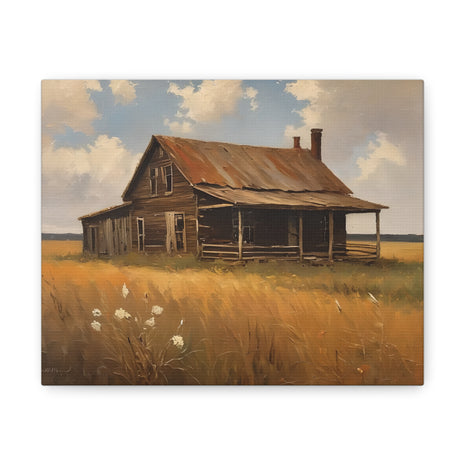 Rustic Farmhouse Canvas Wall Art