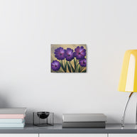 Large Flower Canvas Wall Art