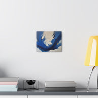 Blue Abstract Canvas Wall Art