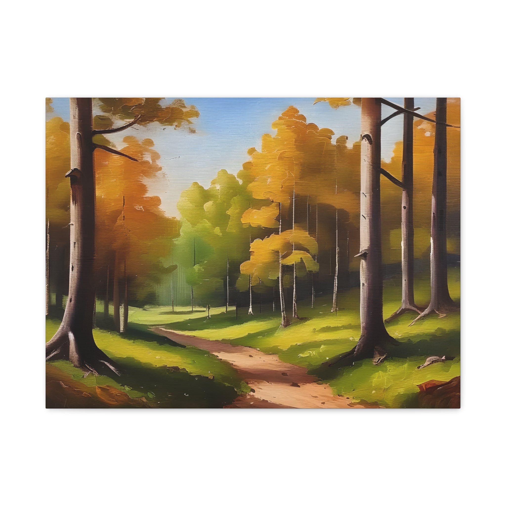 Canvas Forest Wall Art