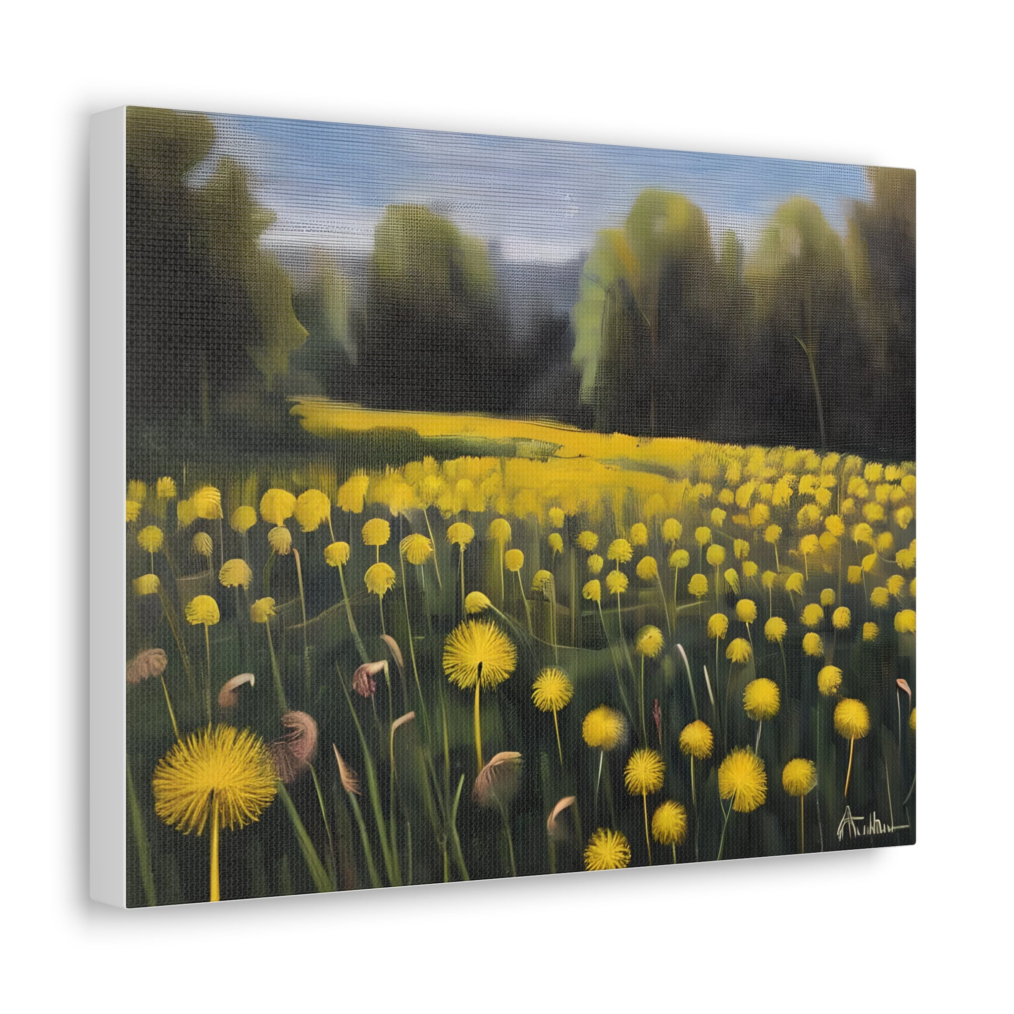 Dandelion Canvas Wall Art