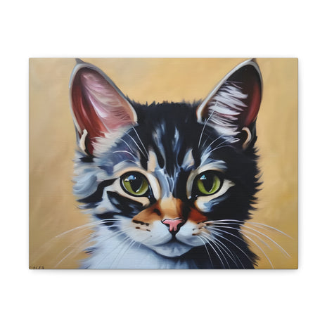 Cat Wall Art Canvas