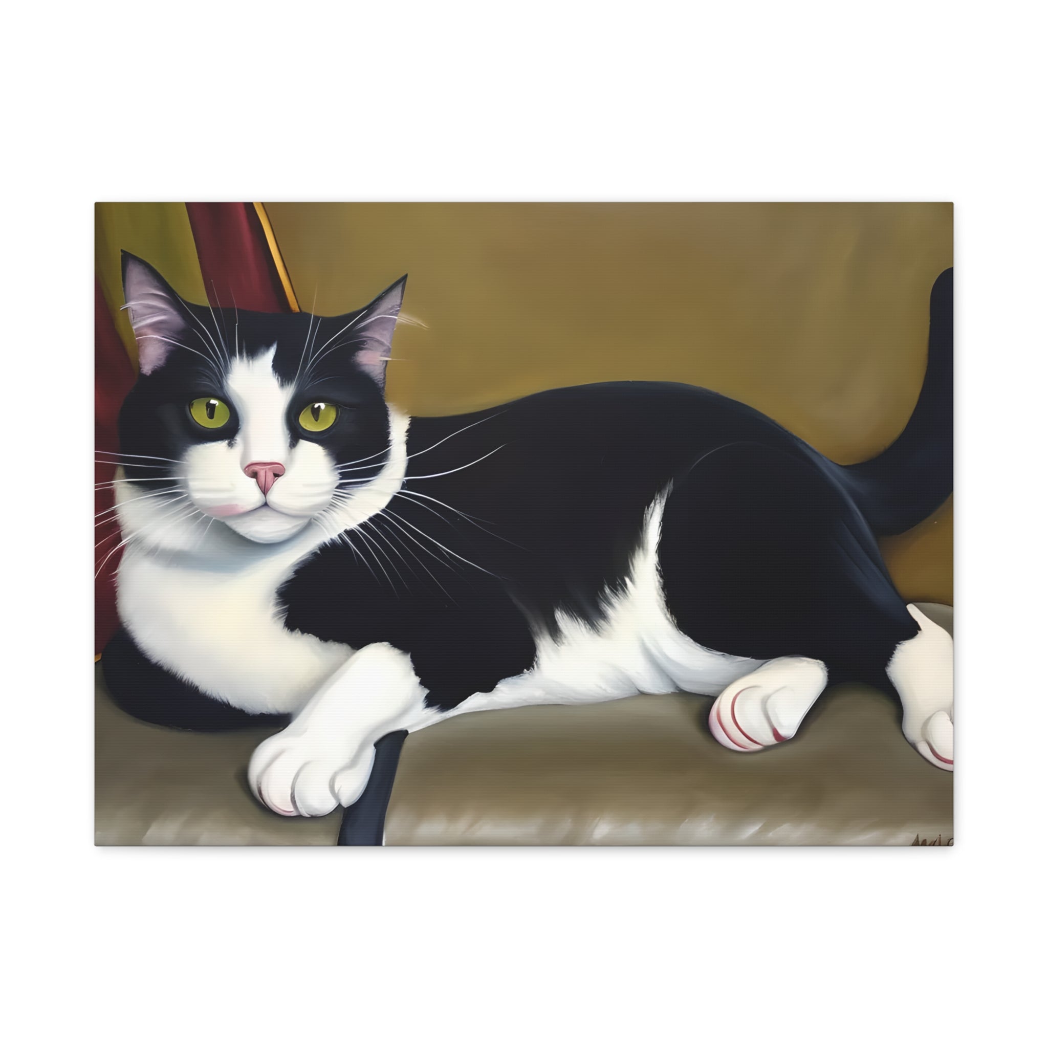 Canvas Wall Art Cat