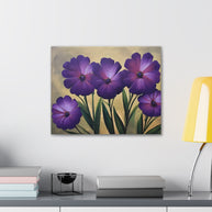 Large Flower Canvas Wall Art