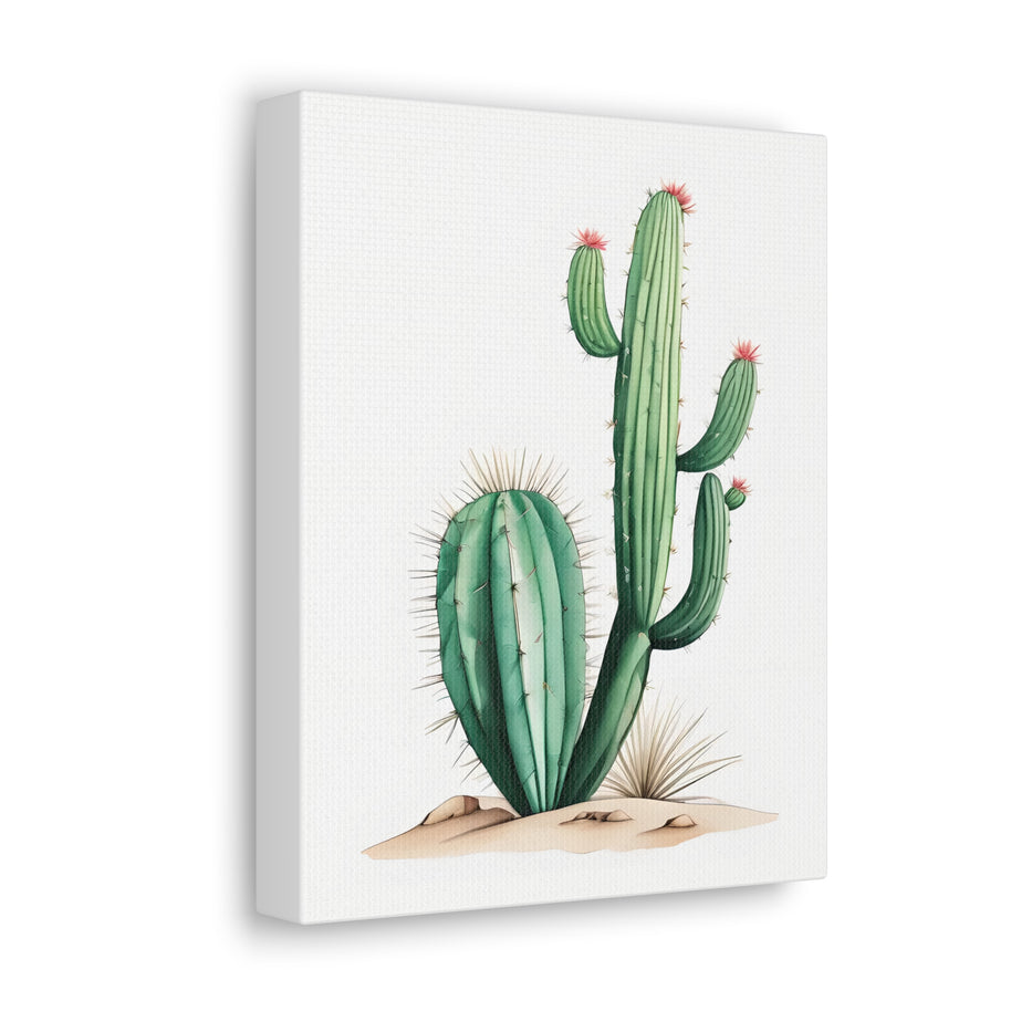 Cactus Wall Art Canvas